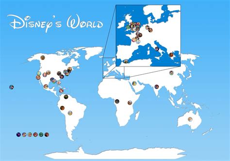 Disney Movies Map: Reddit User Curates Films' Geography | HuffPost