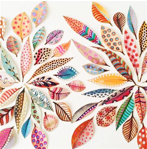 15 Originales manualidades con hojas caídas de los árboles Leaf Crafts, Home Crafts, Crafts For ...