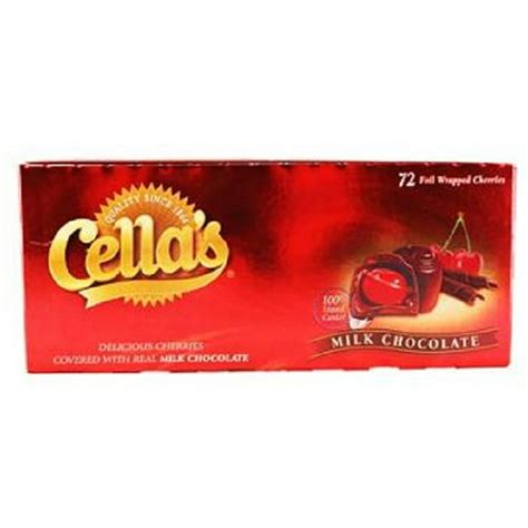 CELLA'S CHOCOLATE COVERED CHERRIES 72count - Walmart.com - Walmart.com