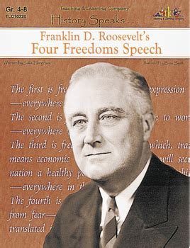 Franklin D. Roosevelt's Four Freedoms Speech by Lorenz Educational ...