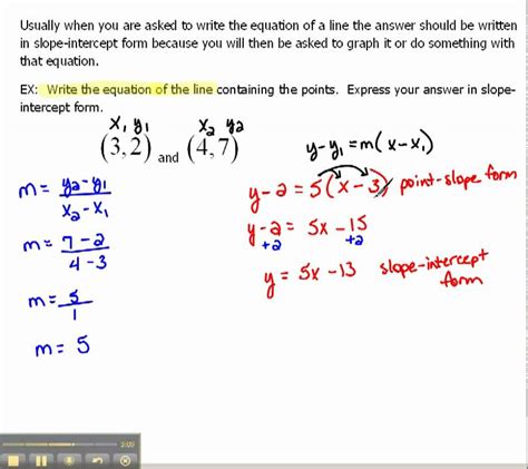 Point slope equation calculator - taholoserX