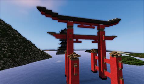 Japanese Temple Minecraft Map