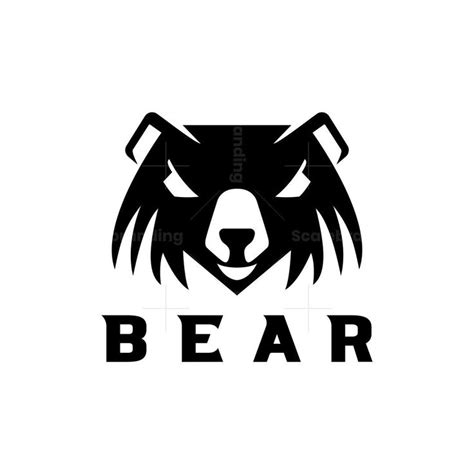 Bear Head Logo | Bear head, ? logo, Logo design