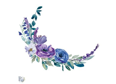 Purple Flowers Clipart / Purple Flower Clip Art At Clker Com Vector ...