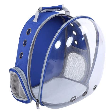 WaterProof Pet Cat backpack Pet Dog Carrier Bag Bubble Large Space Pet ...