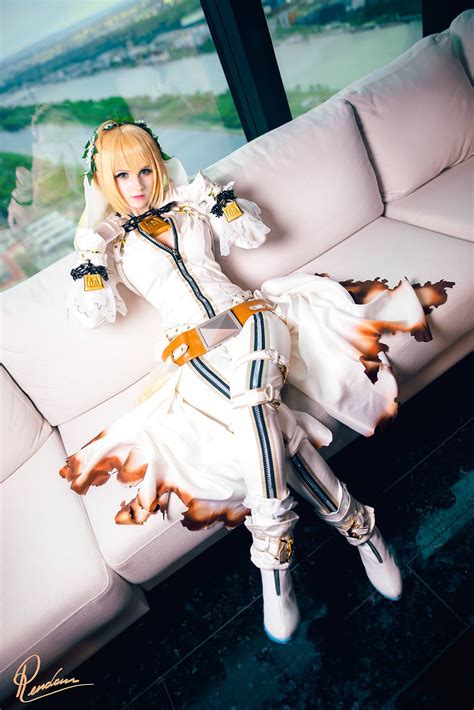 Elarte Cosplay: Fate/Grand Order - Saber Bride Cosplay