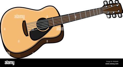 Guitar Cartoon Images : How To Draw A Guitar Cartoon Ideas | Bodaswasuas