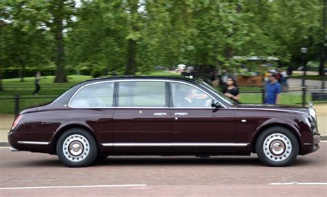 2002 Bentley State limousine of the British Royal Family. Based heavily on the Arnage T. It has ...