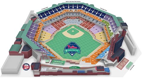 Phillies Stadium Seating Chart View | Two Birds Home