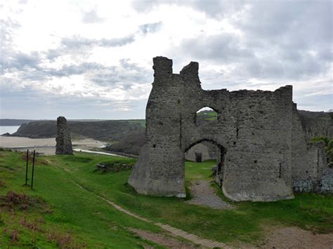 Pennard Castle, Swansea, Wales