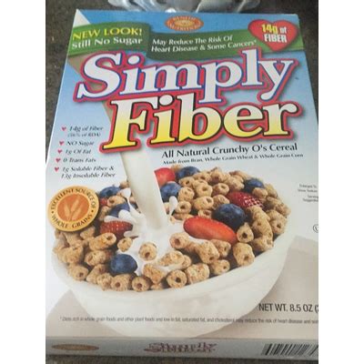 Top 50 most popular: fiber cereal