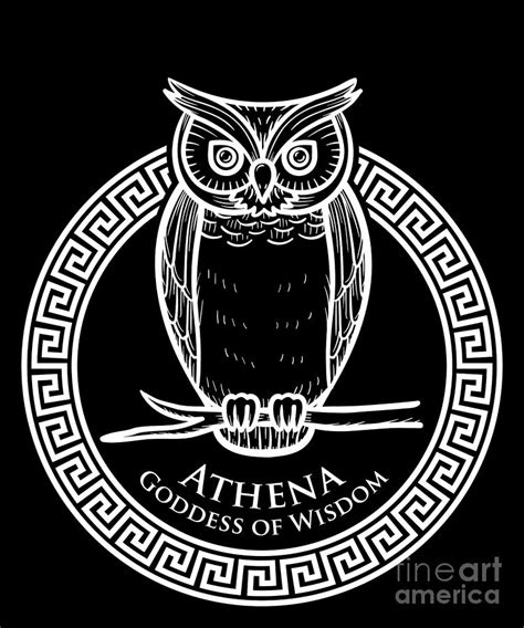 Greek Mythology Gift Ancient Greece History Lovers of Athena Gods Goddesses Deities Digital Art ...