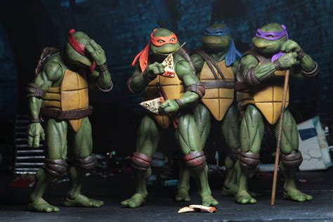 NECA Toys Teenage Mutant Ninja Turtles 1990 Movie 7″ Scale Figures Pre-Orders Re-Open On GameStop