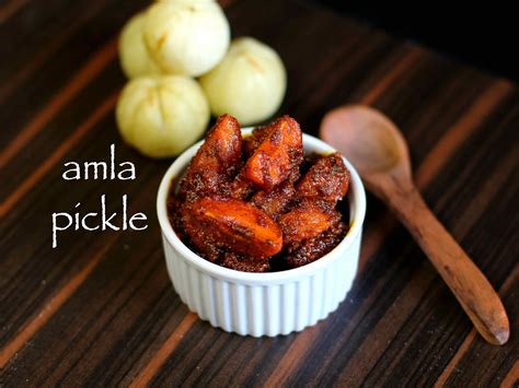 amla pickle recipe | amla achar or amla ka achar | gooseberry pickle