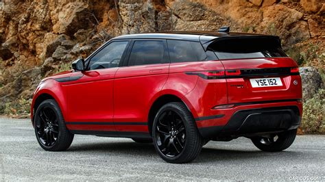 Range Rover Evoque | 2020MY D240 S (Color: Firenze Red) | Rear Three-Quarter