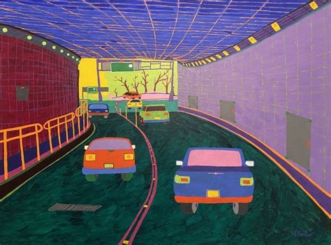 Light at the End of the Tunnel Painting | Visionary art, Painting edges, Pop art