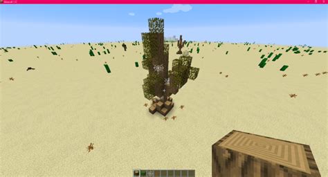 Dead Tree Decorated Minecraft Map