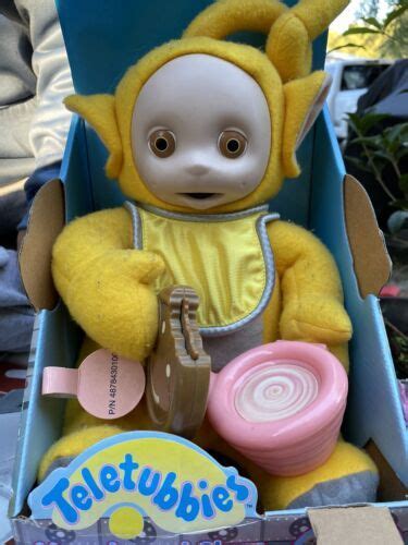 Vintage Teletubbies Yellow Laa-Laa Munch and Slurp Playskool 1999 Brand New | #4577033646