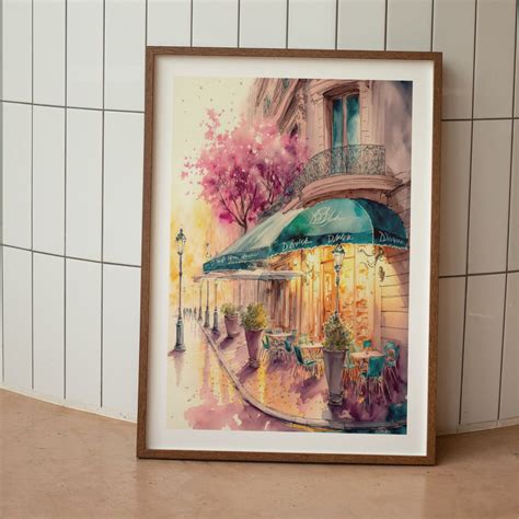 Paris Cafe Paris Cafe Art Print Paris Cafe Wall Art Paris - Etsy