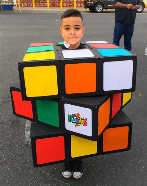 Incredible DIY Rubik's Cube Costume - Costume Yeti