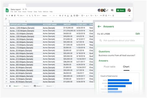 Google Sheets: Online Spreadsheets for Business | Google Workspace