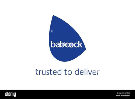 Babcock International, Logo, White background Stock Photo - Alamy