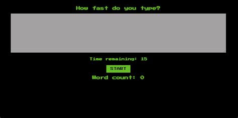 A Typing Speed Game Built With React