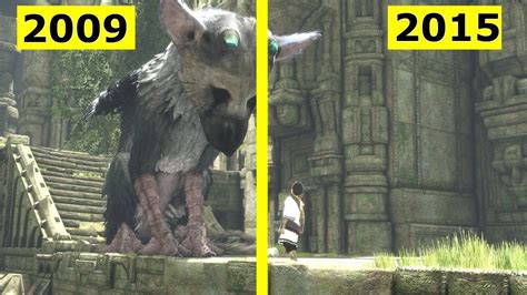 The Last Guardian - Trailer comparison | E3 2009/2015 [60fps] - YouTube