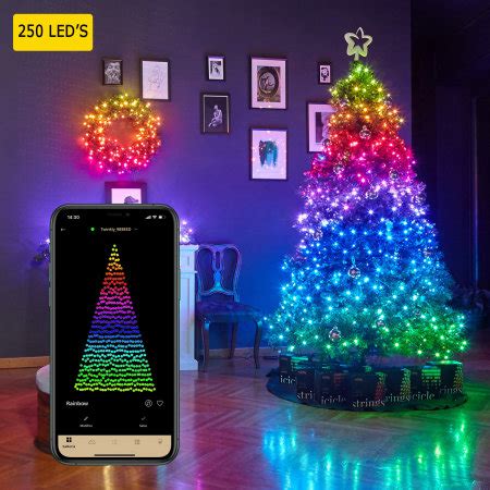 Twinkly 250 LED Smart Christmas String Lights Gen II