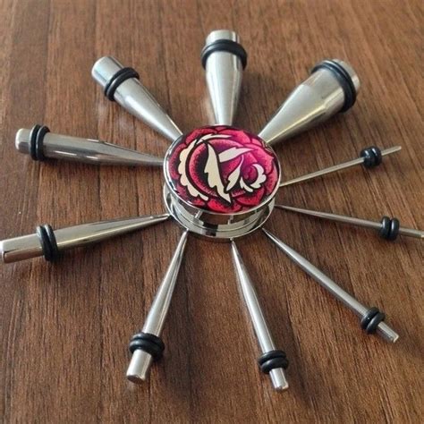 Stainless Steel Taper set. Pick yours up today! www.ukcustomplugs.co.uk ...