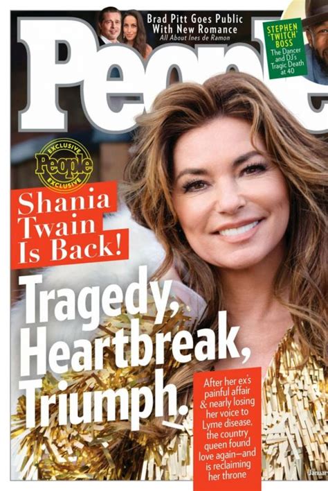 SHANIA TWAIN in People Magazine, January 2023 – HawtCelebs