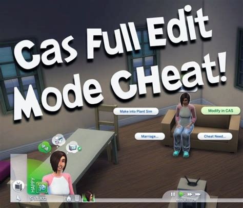 How to Use Full Edit CAS Mode Cheat in Sims 4 (Create Sim) - Decidel