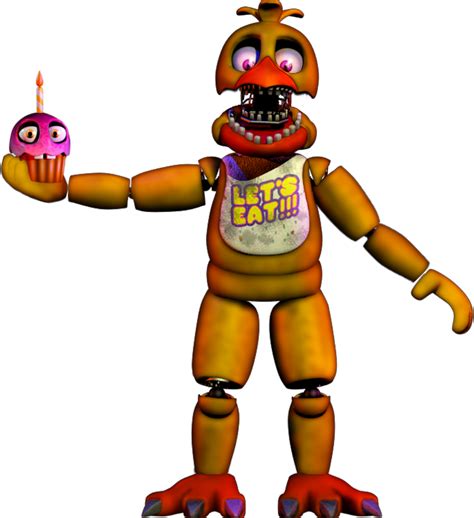 Fixed Withered Chica by terbonner on DeviantArt