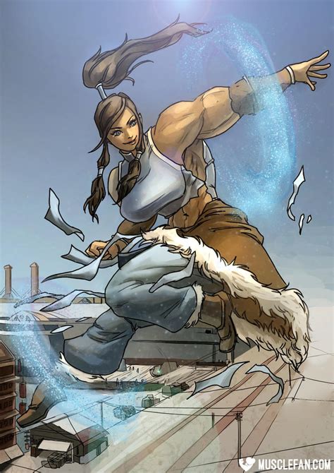 Avatar: The Legend of Female Muscle Growth by muscle-fan-comics on ...