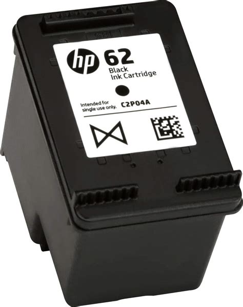 HP 62 Standard Capacity Ink Cartridge Black C2P04AN#140 - Best Buy