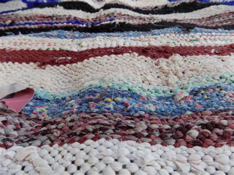 Boucherouite Rug / Moroccan Map Rug / Flatweave Carpet / | Etsy