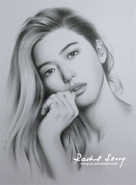 Jeon Ji Hyun | Realistic pencil drawings, Portrait drawing, Realistic drawings