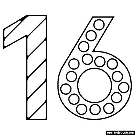 16 Coloring Pages