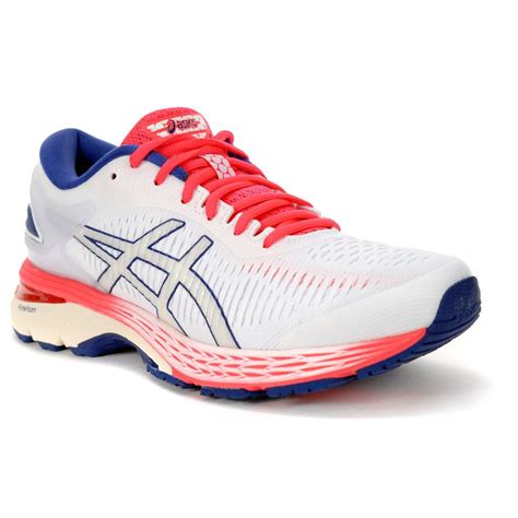 ASICS Women's GEL-KAYANO 25 White/White Running Shoes 1012A026.100 ...