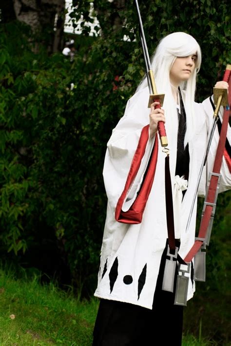 Bleach Cosplay Costumes: Great Bleach Captain Jushiro Ukitake Cosplay