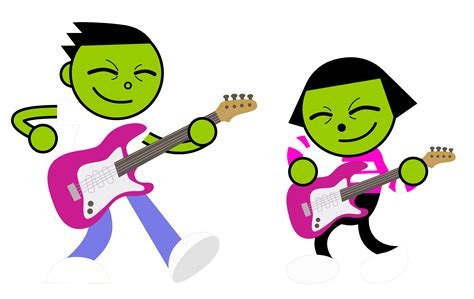 PBS Kids GIF - Jammin' on Guitars by LuxoVeggieDude9302 on DeviantArt