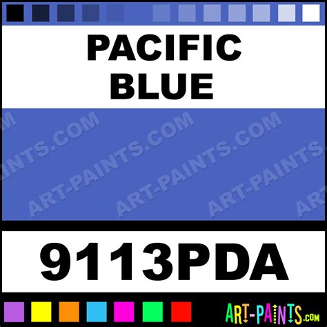 Pacific Blue Ink Tattoo Ink Paints - 9113PDA - Pacific Blue Paint, Pacific Blue Color, VooDoo ...