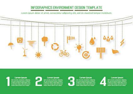 Infographics Environment Design Template Stock Vector | Royalty-Free ...