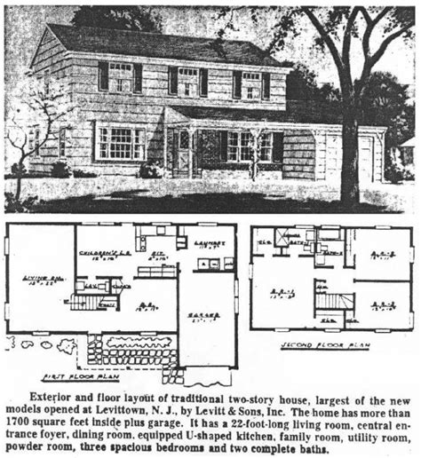 Great Levitt Homes Floor Plan - New Home Plans Design