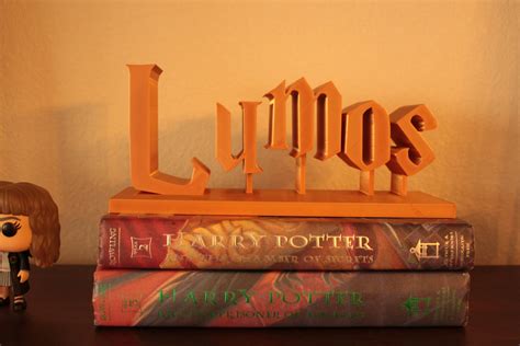 Lumos Harry Potter Spell Inspired Lumos 3D print in your | Etsy