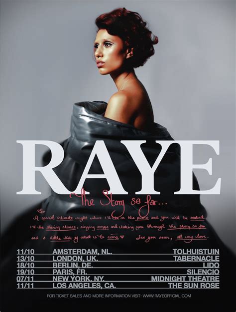 RAYE Announces Plans For Intimate Tour of Europe and USA: 'The Story So Far...' - CelebMix