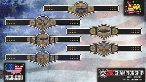 THE WWE UNITED STATES CHAMPIONSHIP SET -custom- : WWEGames