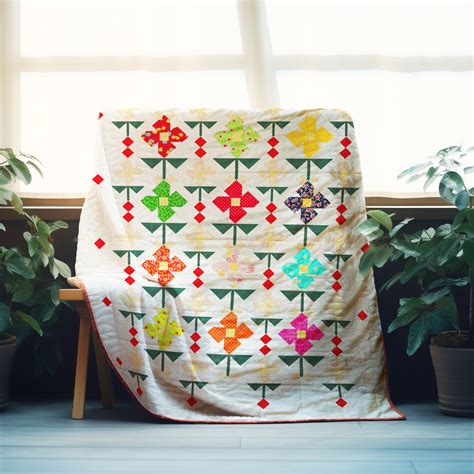 May Flowers PDF Quilt Pattern – MayLily Quilt