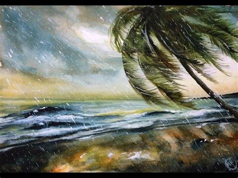 Watercolor Rain Painting Demonstration - YouTube