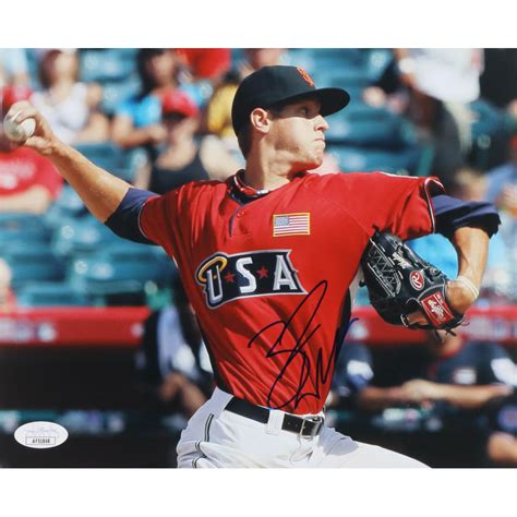 Zach Wheeler Signed Team USA 8x10 Photo (JSA) | Pristine Auction